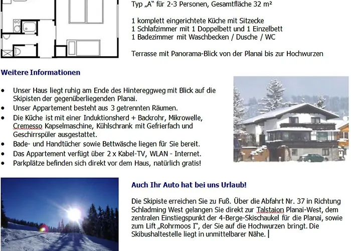 Scharzenberger Und Hinteregg Apartment Schladming